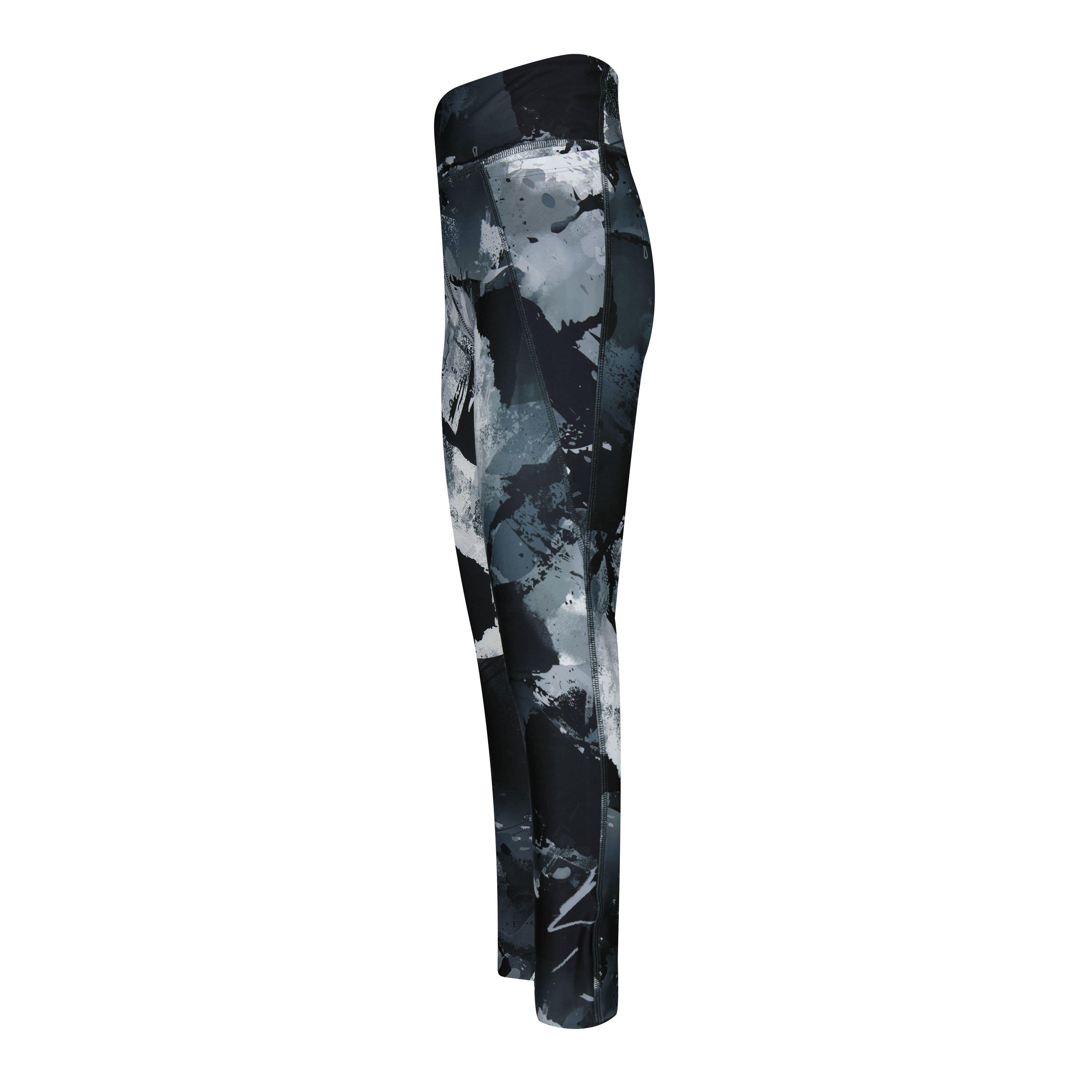 Reebok Lux Allover Print Bold Leggings Womens Gym Legging