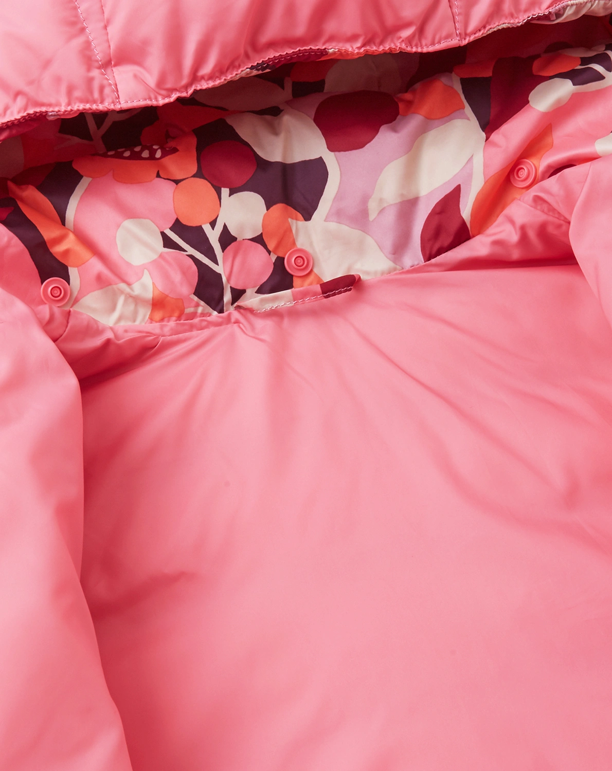 Daunenjacke FINNOO zum Wenden in sunset pink
