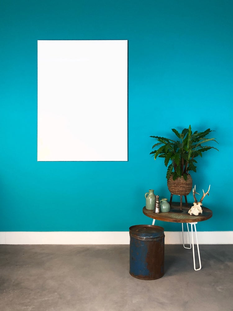 Whiteboard zonder rand - 90x120 cm - magneetbord