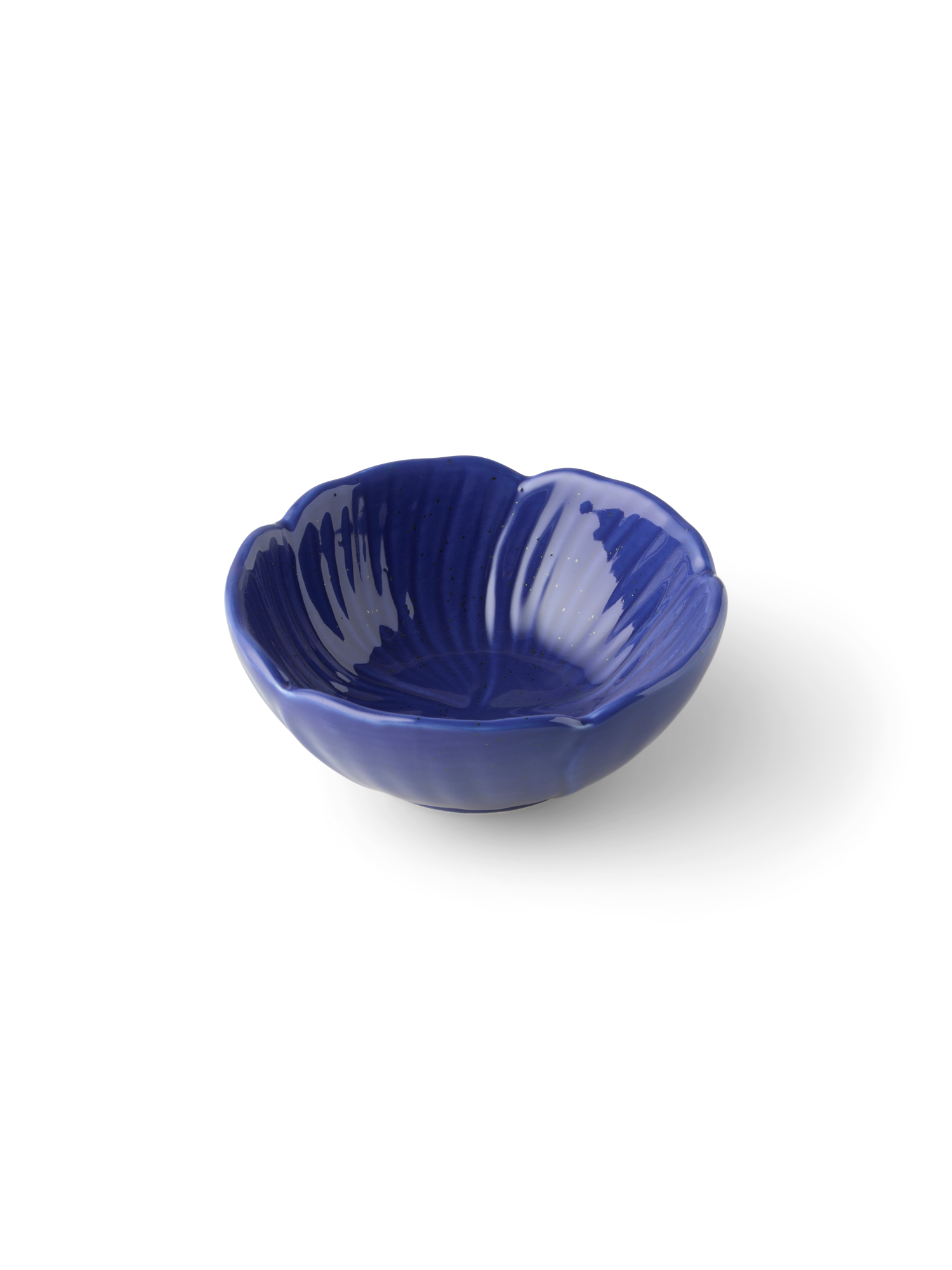 Skål | Stentøj. Ø11 x 4 cm.  | Electric Blue