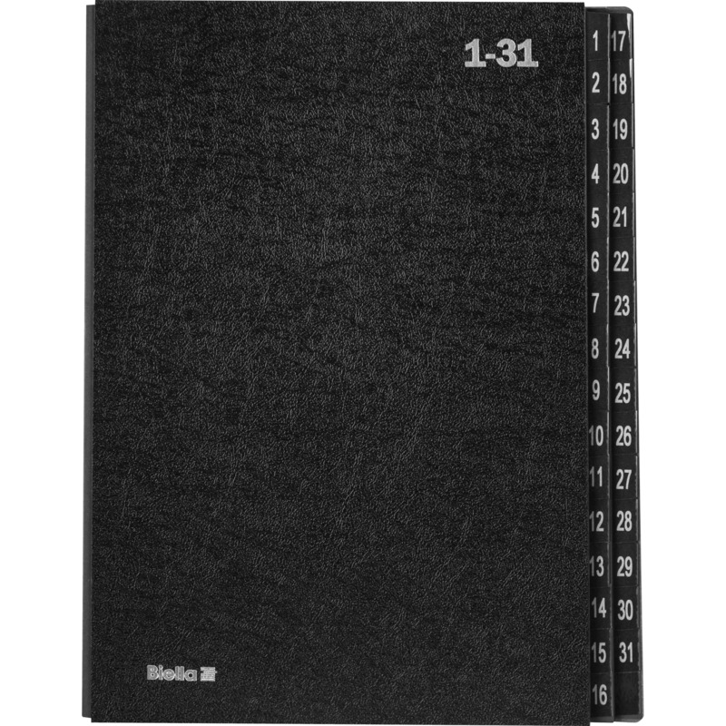 Biella Pultmappe, A4, schwarz