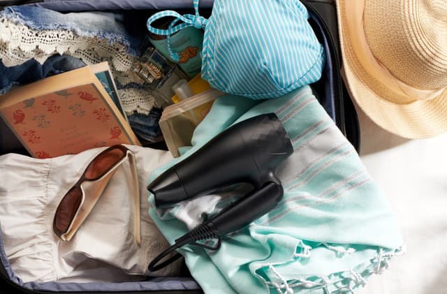 Equip Travel hårtørrer (mat sort)