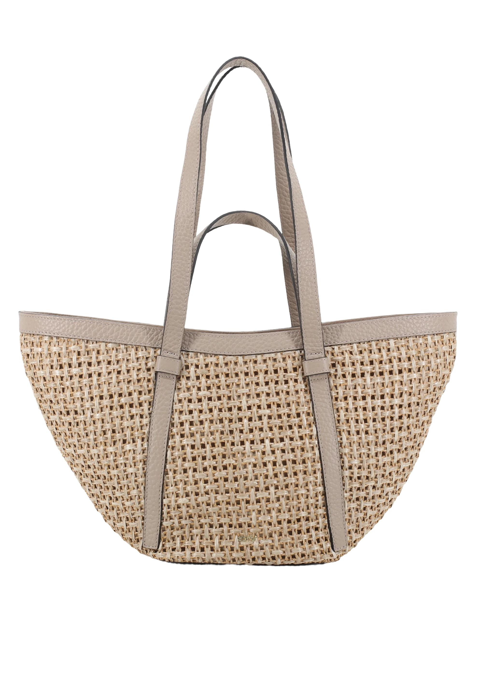 Shopper COSMO medium Raffia/leather Standard
