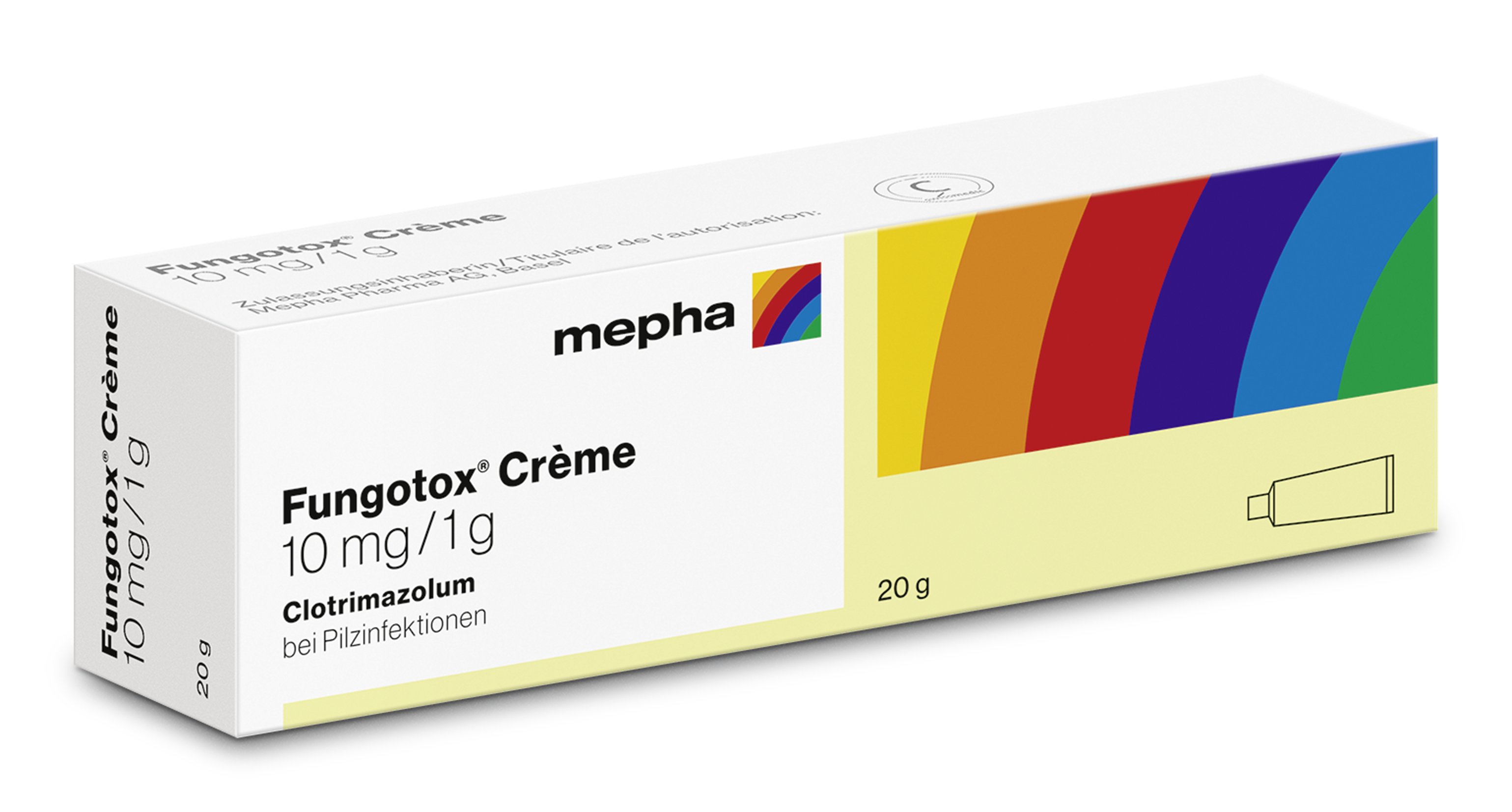 FUNGOTOX Creme 10 mg/g Tb 50 g<br>50 g, Tube, Creme