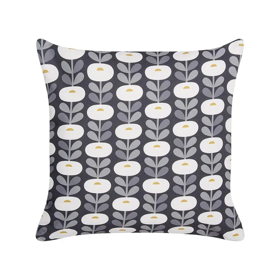 VALSORDA - Tuinkussen set van 2 - Grijs - 45 x 45 cm - Polyester