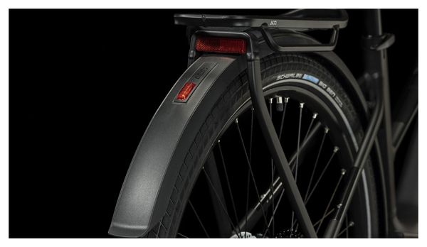 VTC Électrique Cube Touring Hybrid Pro 625 Trapeze Shimano Deore 11V 625 Wh 700 mm Noir 2024