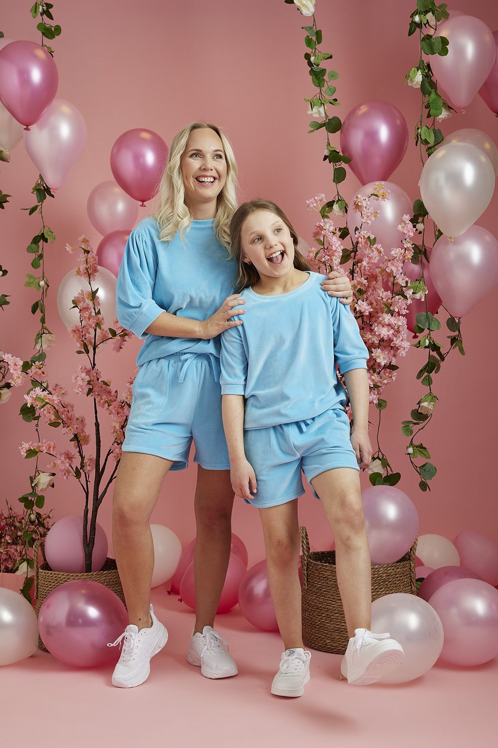 Velourshorts til barn Mari