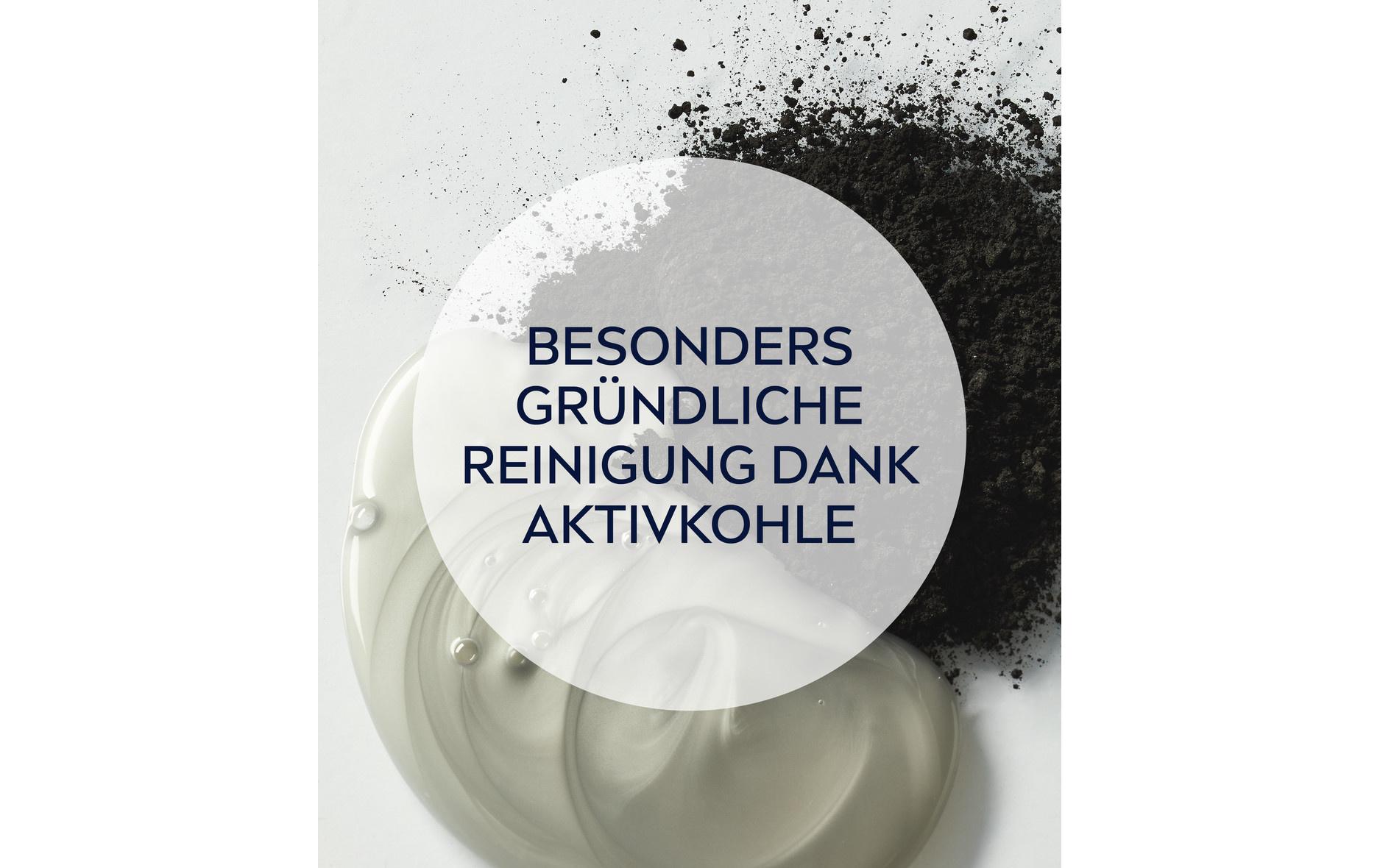Duschgel Active Clean 250 mlPflegedusche für Männer mit natürlicher Aktivkohle reinigt schonend und gründlich