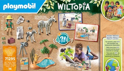 Playmobil 71295 Wiltopia Byggesett Dyrefotograf
