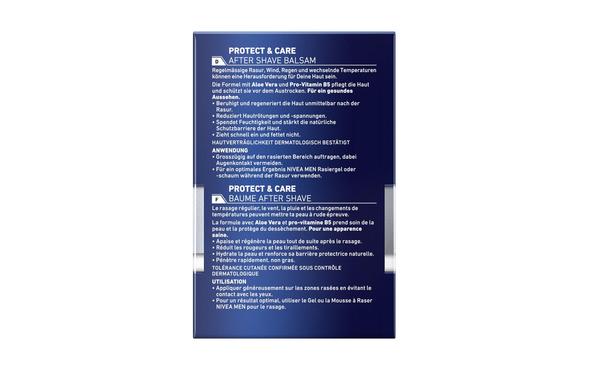 After Shave Balsam Protect and Care 100 mlProtect & Care After Shave Balsam