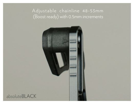 Guide Chaine AbsoluteBlack Oval Bashguard ISCG05
