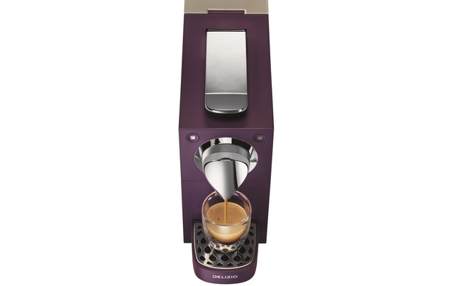 Kapselmaschine »Delizio Una Automatic Violett«