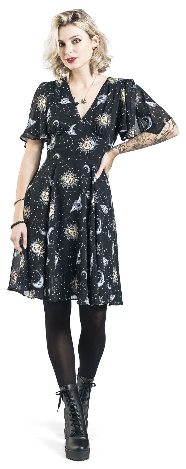 Robe Solaris | Hell Bunny Robe mi-longue