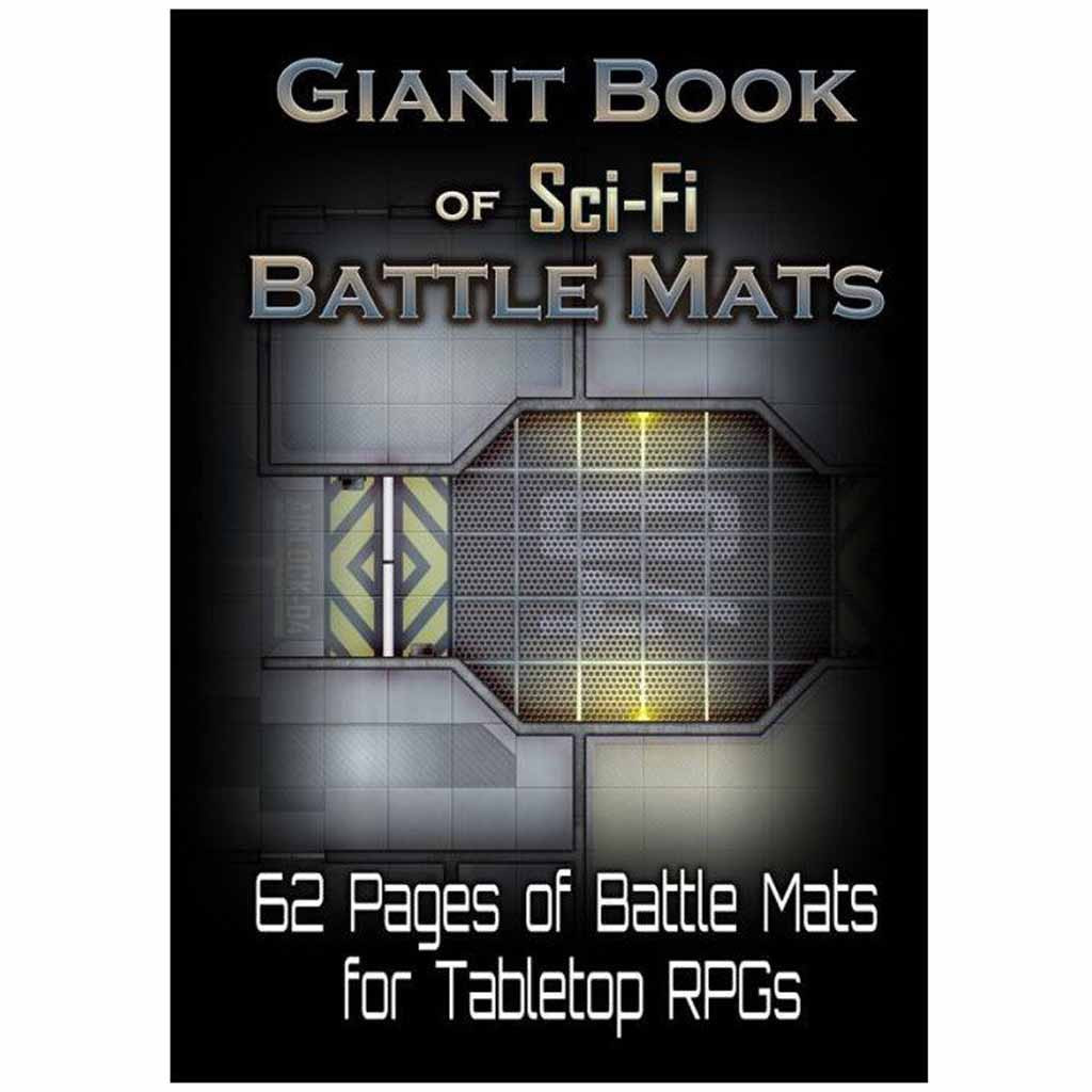 Livre Plateau de Jeu : Giant Book of Sci-Fi Battle Mats (A3)