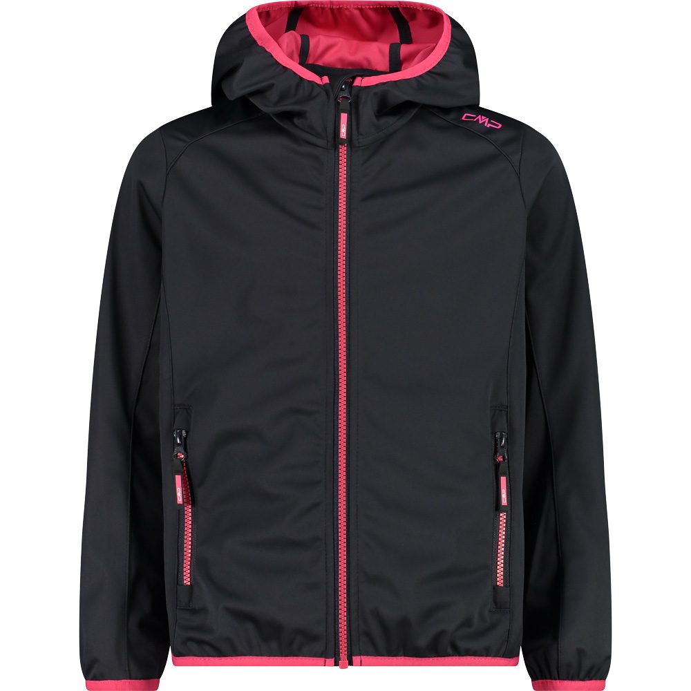 CMP Softshelljacke Kinder antracite fragola