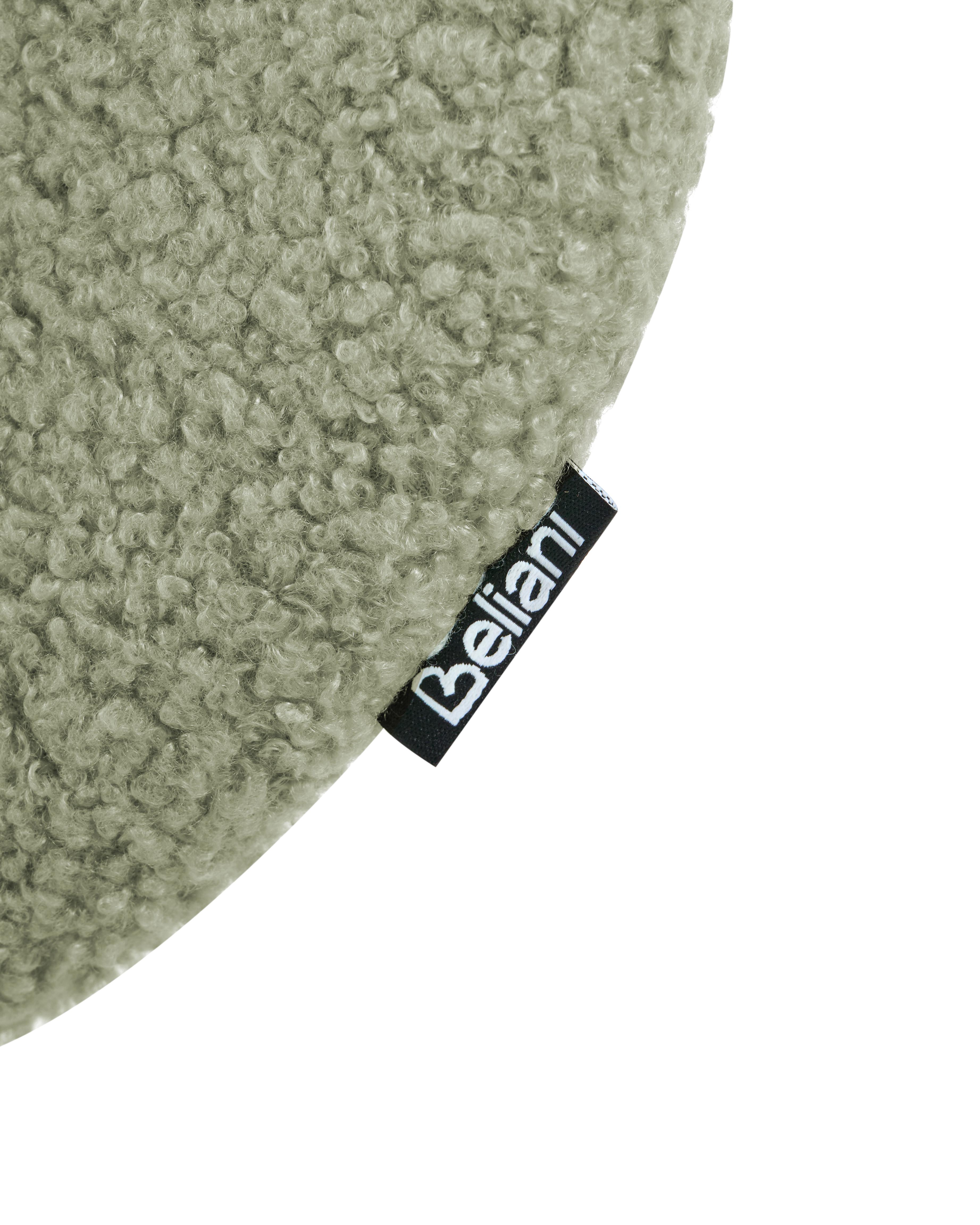 Set van 2 eetkamerstoelen LUANA Bouclé Lichtgroen
