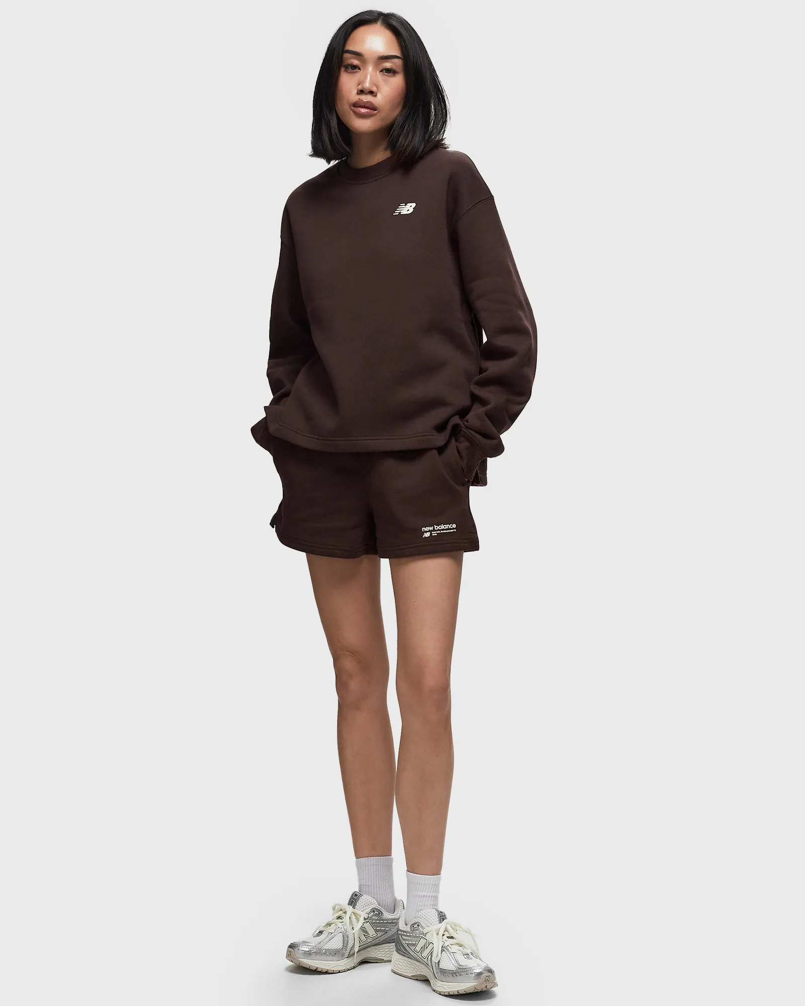 New Balance Linear Heritage French Terry Short
