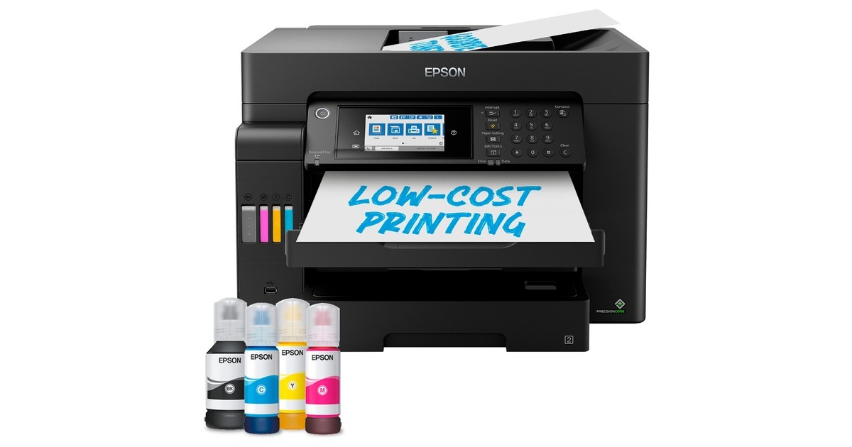 EpsonEcoTank ET-16650 all-in-one inkjetprinter met faxfunctie  (Zwart)