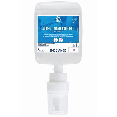 INOVEO - Savon mousse lavante 1l pour distributeur