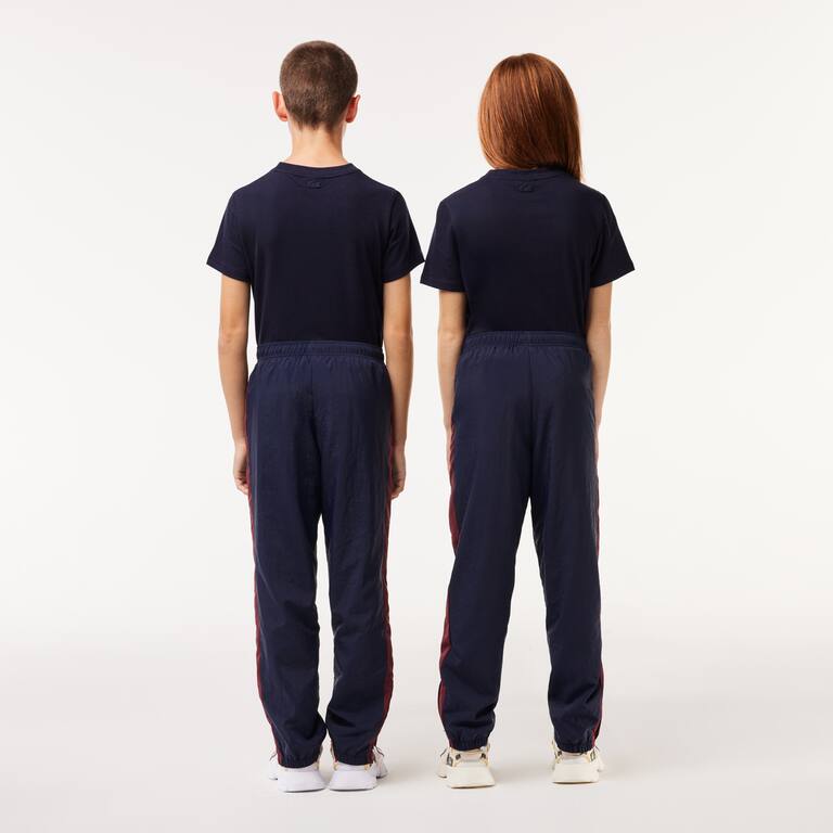 Pantalon de survêtement color-block Survetements - Bleu - Lacoste - Enfant