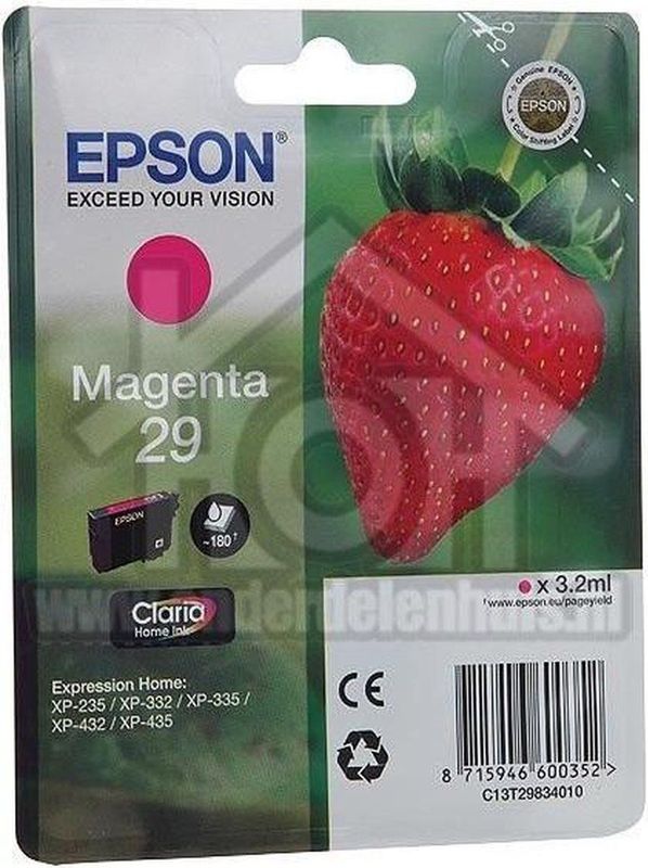 Epson - 29 - Inktcartridge - Magenta - Origineel