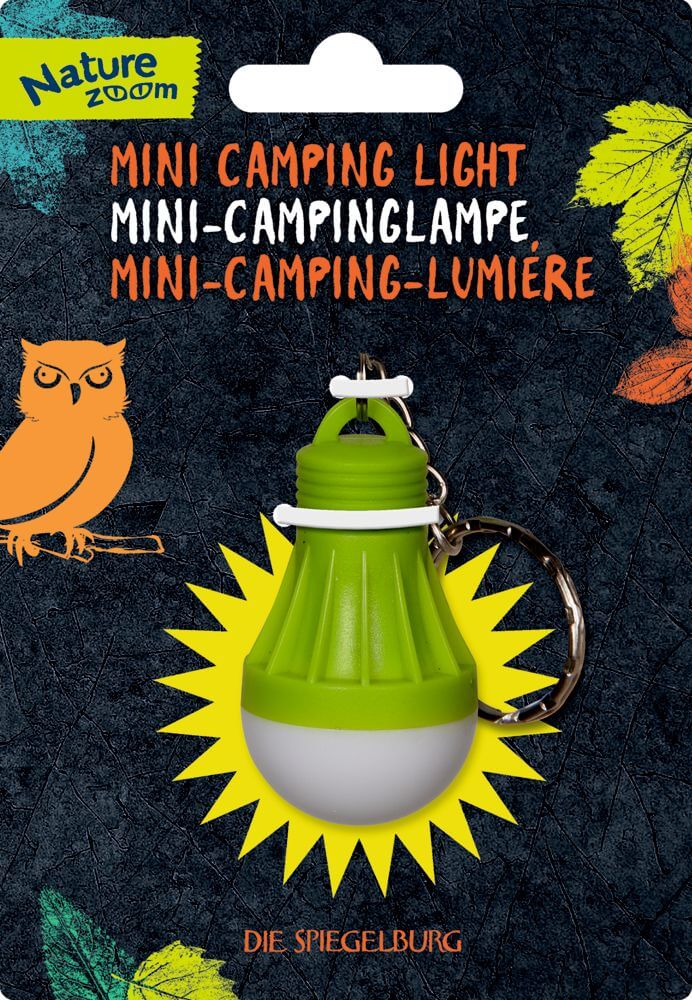 Mini-Campinglampe - Nature Zoom, sortiert (1 Stück)