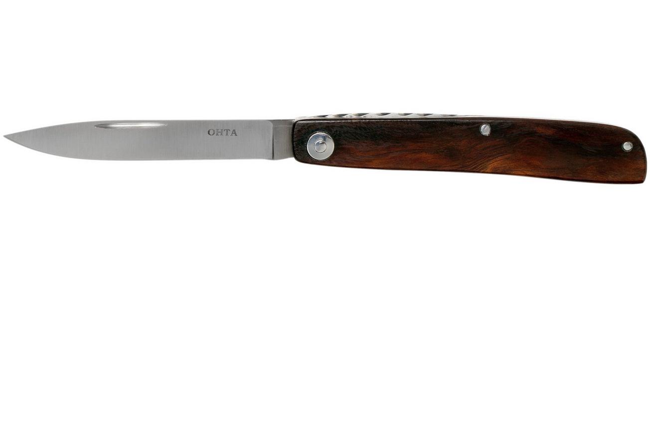 Ohta OLF SS FK Ohta Light Folder zakmes, desert ironwood