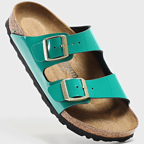 Sandales Femme Arizona BS Patent Digital Green