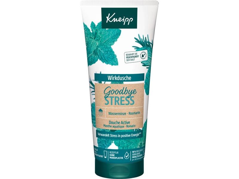 Kneipp Duschgel Goodbye Stress 200 ml Natürliche Pflegedusche gegen Stress