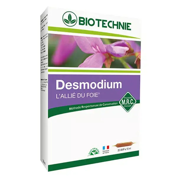 Biotecnologia Desmodium 20 ampolas