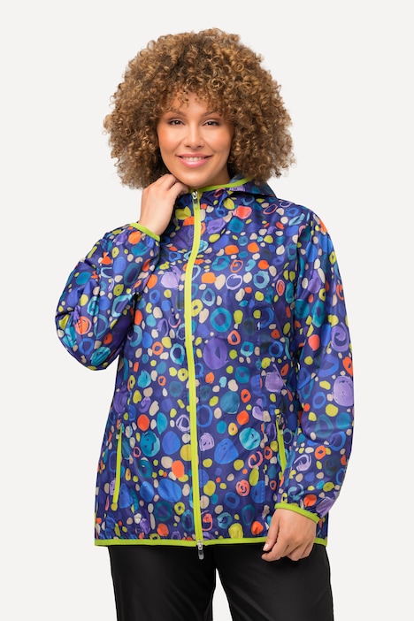 HYPRAR Funktionsjacke, Punkte, Reisebeutel, recycelt