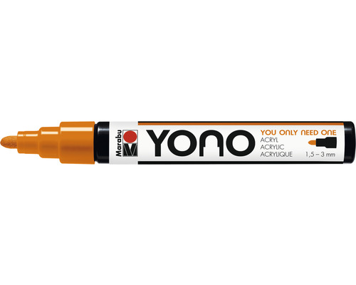 Marabu Yono marker, neon oranje 324, 1,5-3 mm