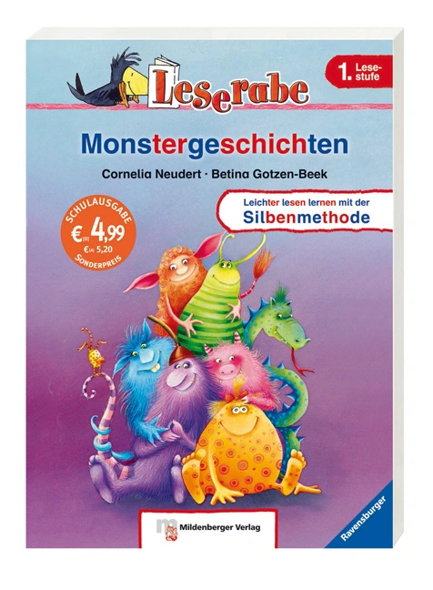 Monstergeschichten - Leserabe 1. Klasse - Erstlesebuch für Kinder ab 6 Jahren