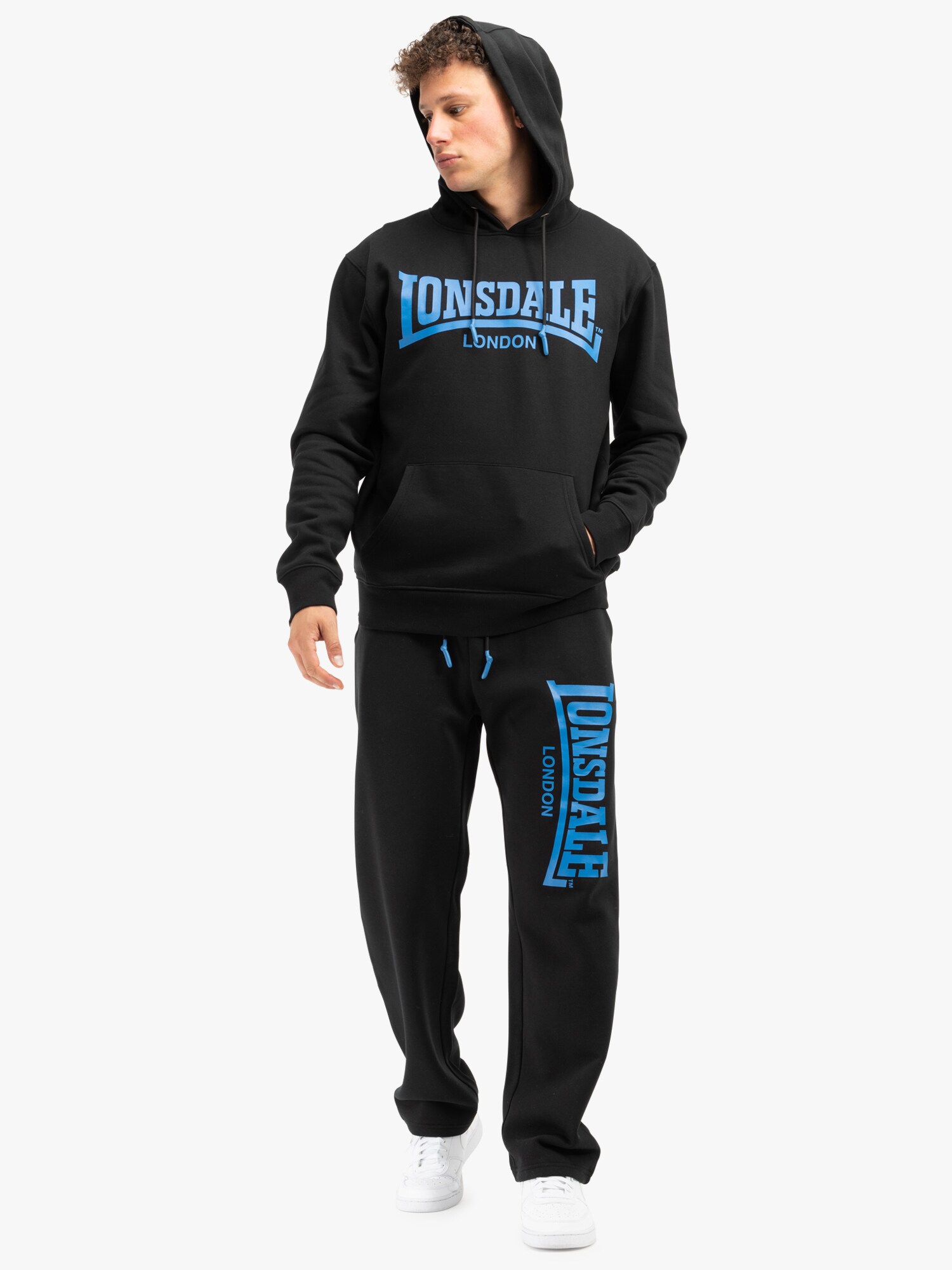 Lonsdale Herren Kapuzensweatshirt normale Passform CHATSWORTH