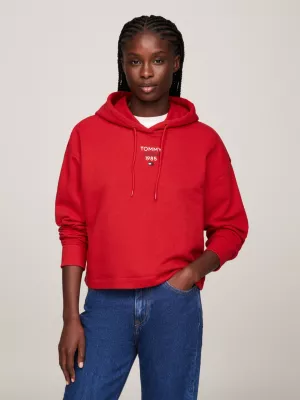 Blusa de moletom cropped essencial e descontraída