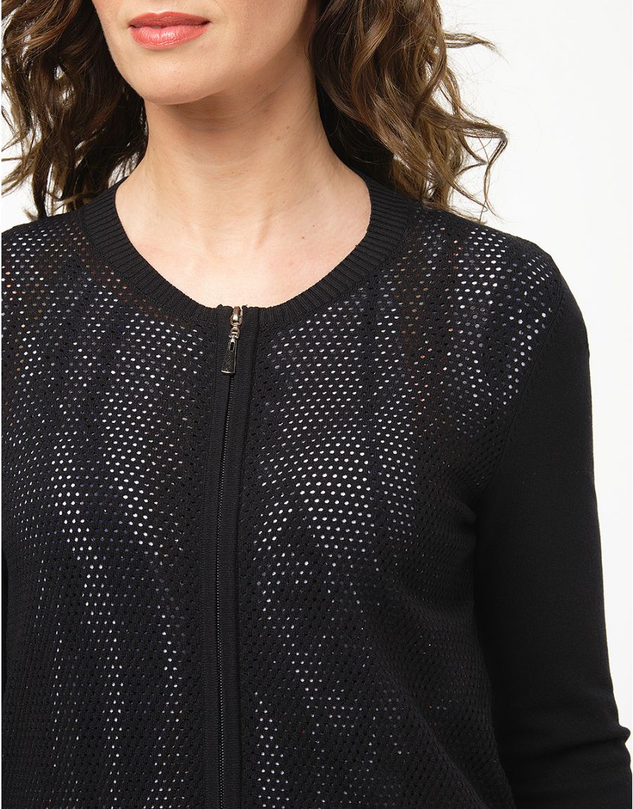 Gilet filet noir