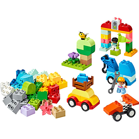 LEGO DUPLO Classic Klodskasse med biler og lastbiler 10439