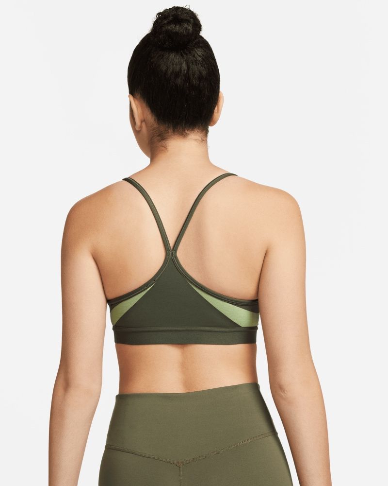 Brassière Nike Indy Vert Armée pour femme