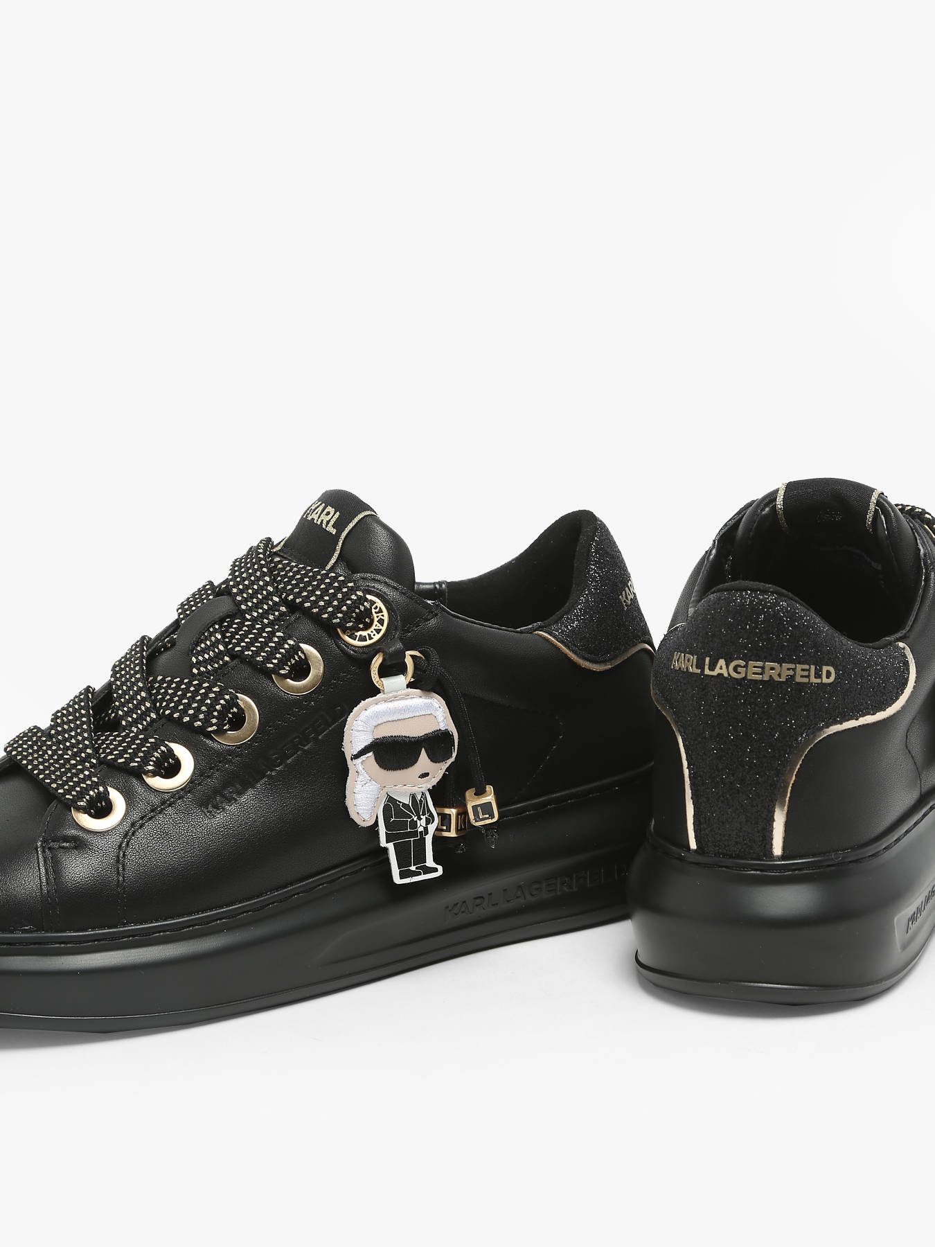 Sneakers Kapri Keychain en cuir KARL LAGERFELD