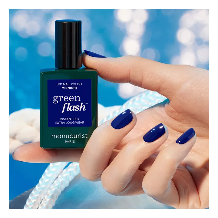 Manucurist Vernis à ongles semi-permanent Green Flash - 15 ml | Midnight