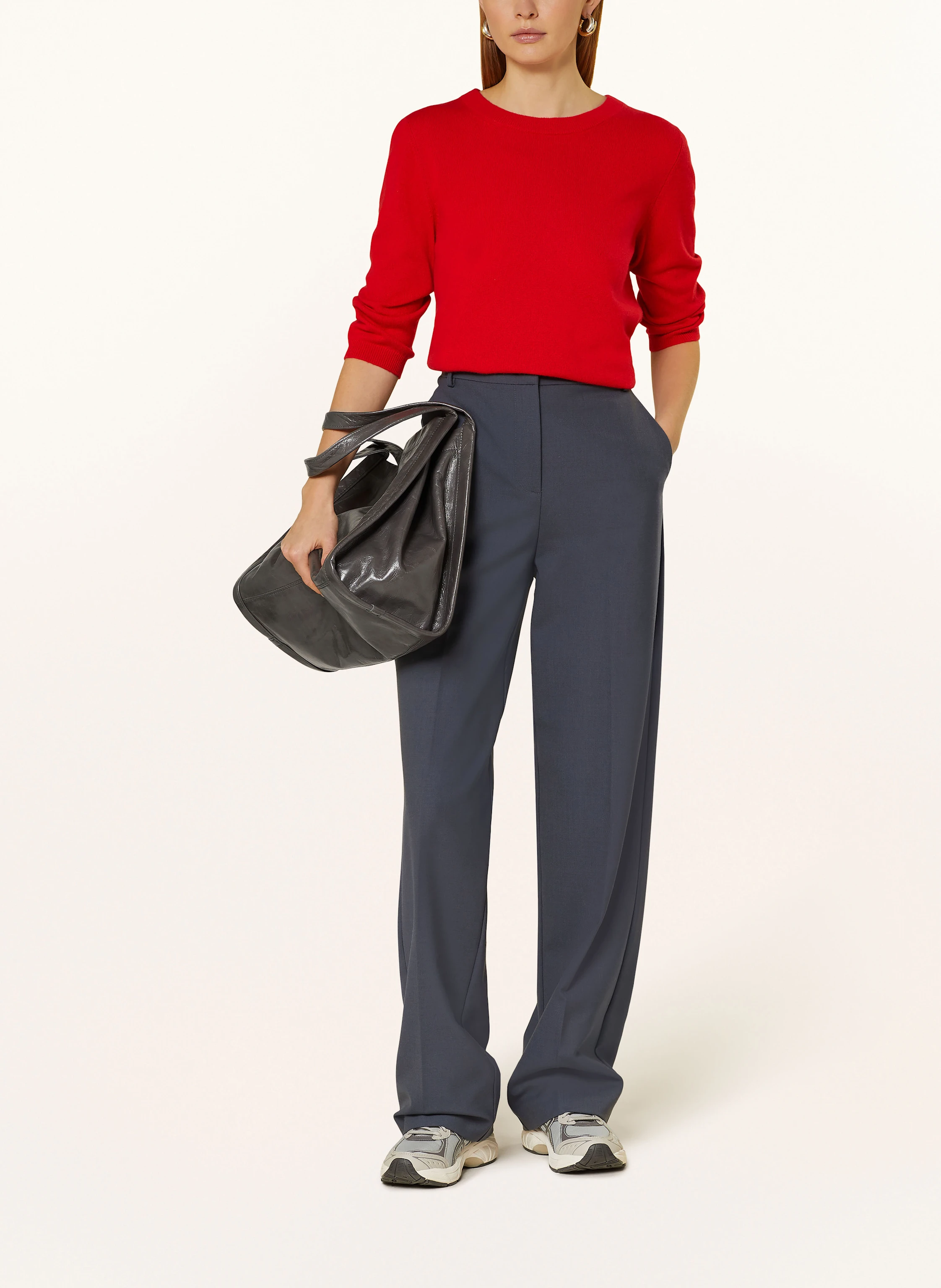 darling harbour Cashmere-Pullover mit 3/4-Arm