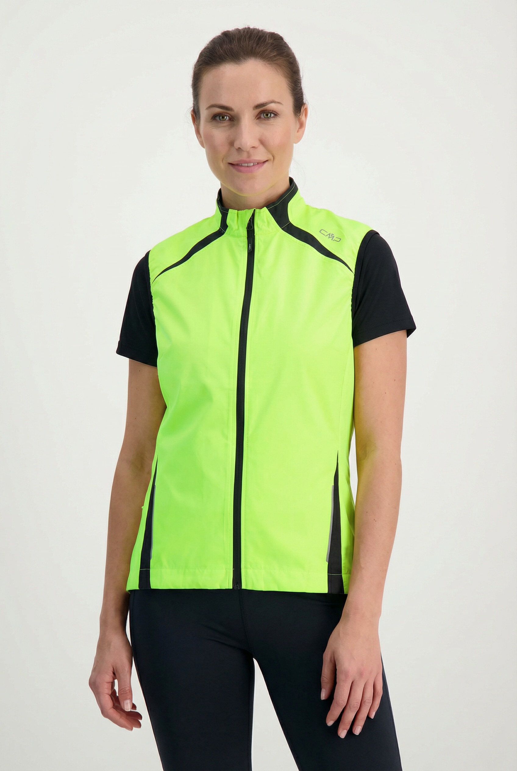 CMP Funktionsweste mit reflektierenden Details, sportlicher Stil