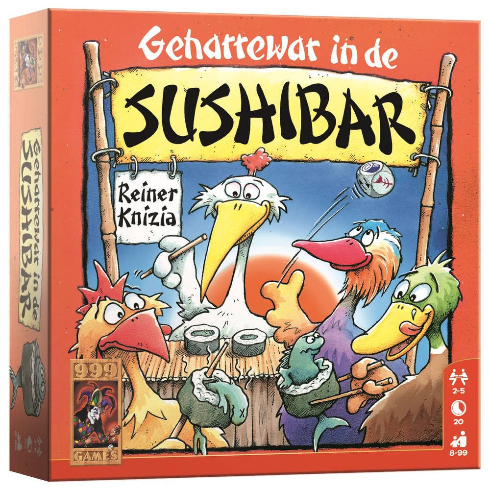 Geharrewar in de Sushibar