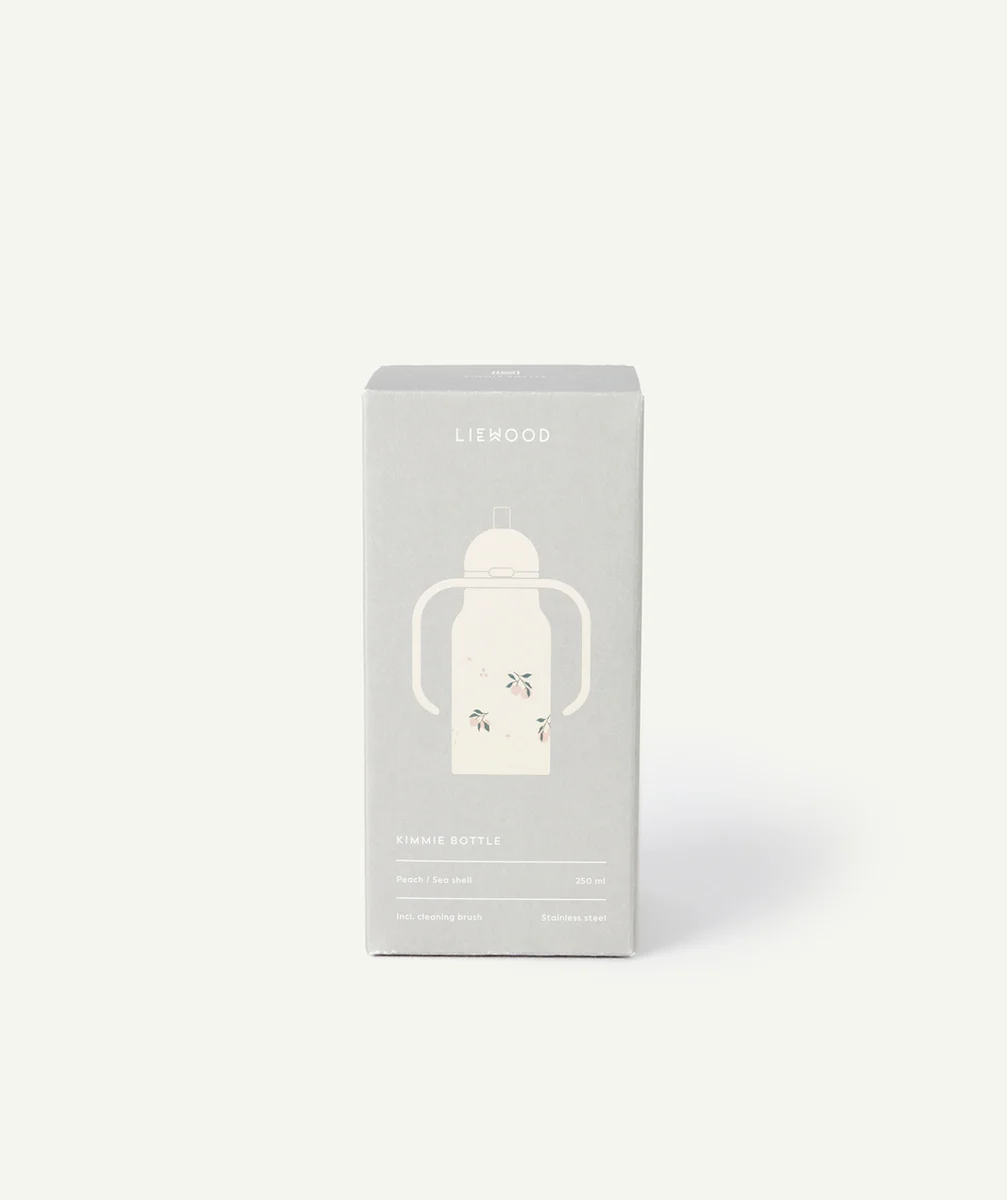 LIEWOODGOURDE EN ACIER KIMMIE 250 ML MOTIFS PÊCHES