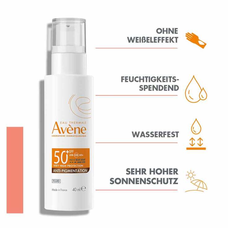 Avene Anti-Pigmentation getöntes Fluid SPF 50 + , 40 ml