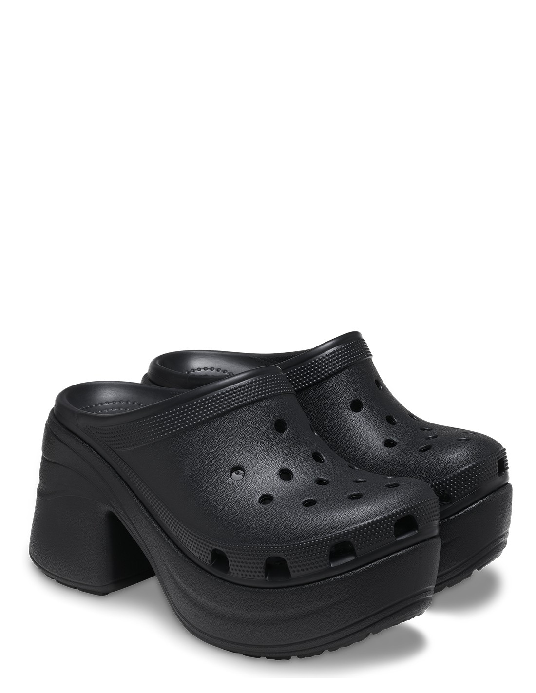 crocs Sabots à talons Femme Siren Clog Blk Noir