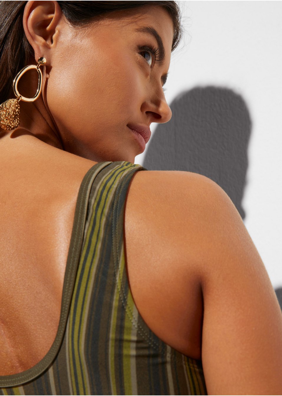 Tankini long (Ens. 2 pces.) avec polyamide recyclé