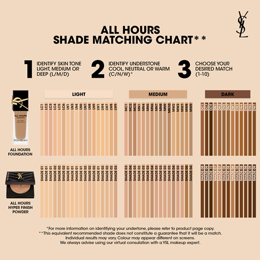 Yves Saint Laurent All Hours Hyper Finish Powder, 09