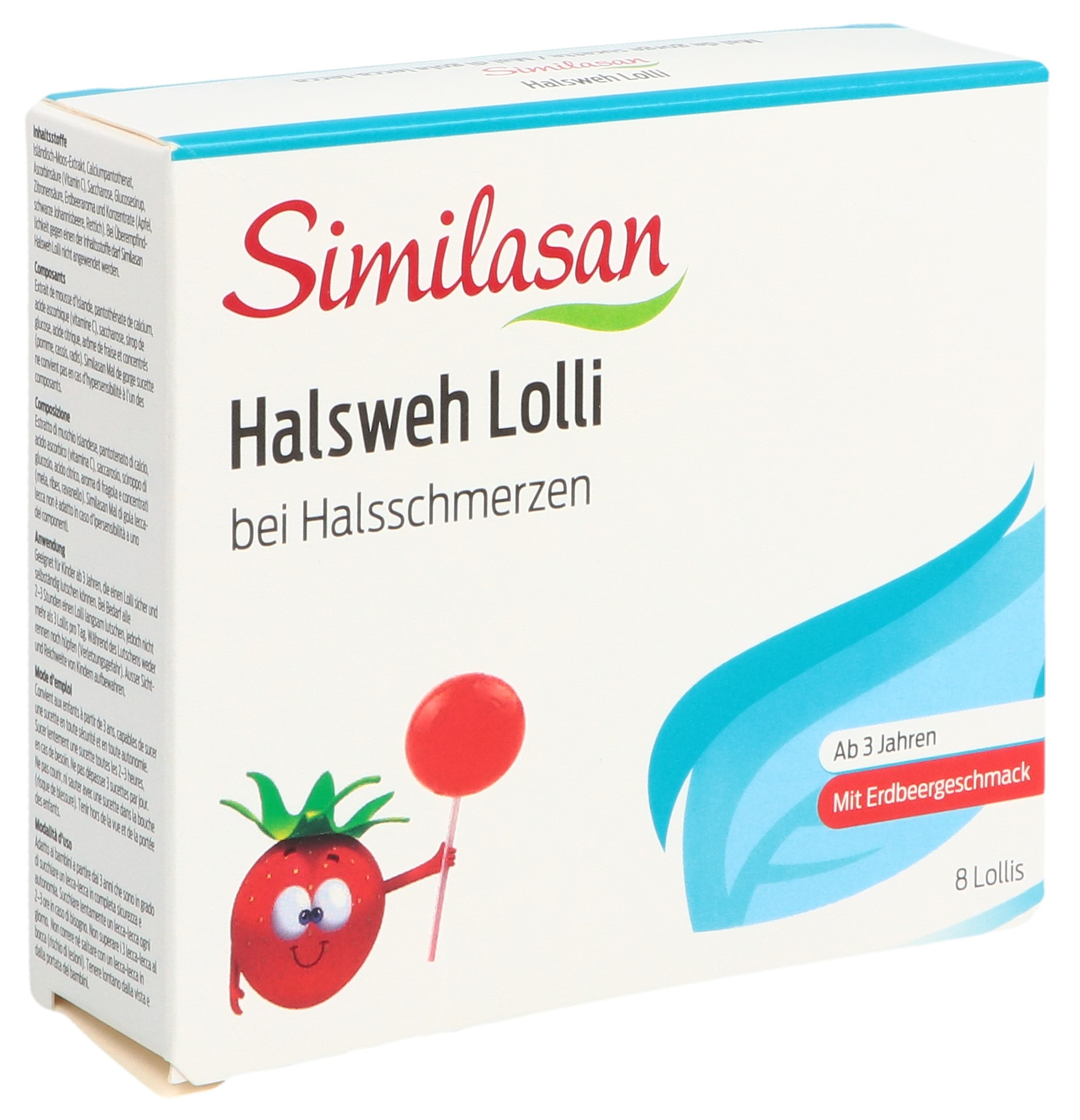 SIMILASAN Halsweh Lolli 8 Stk