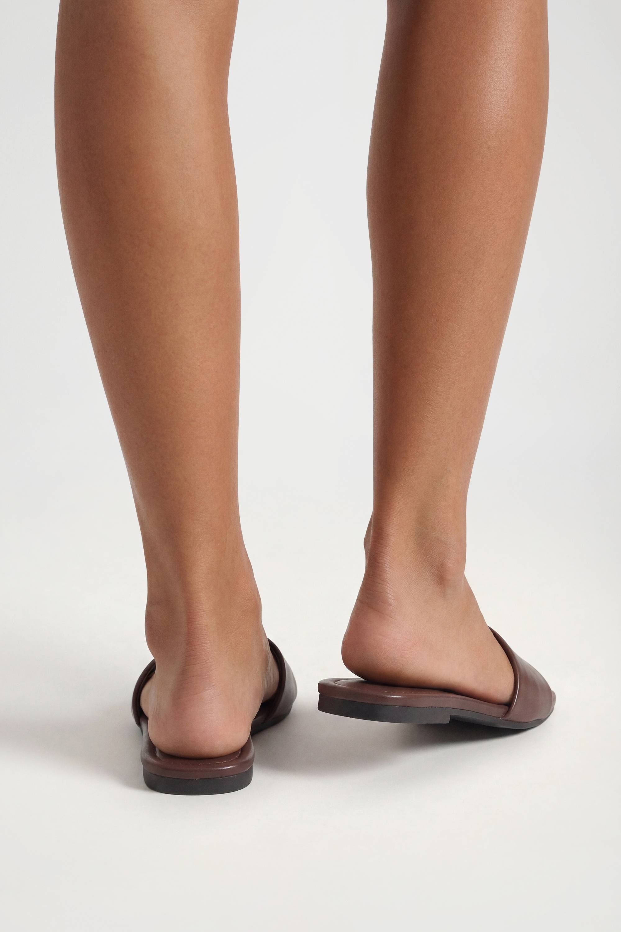 boohoo Mules À Bout Carré Basiques